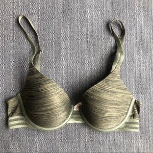 Victoria's Secret Olive Uplift Semi Demi 32C